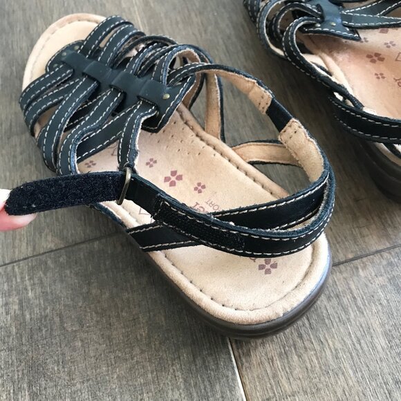 Cute Naturalizer N5 Comfort Strappy Sandals - Black, Brown - Women's Size 6.5 - Picture 5 of 10